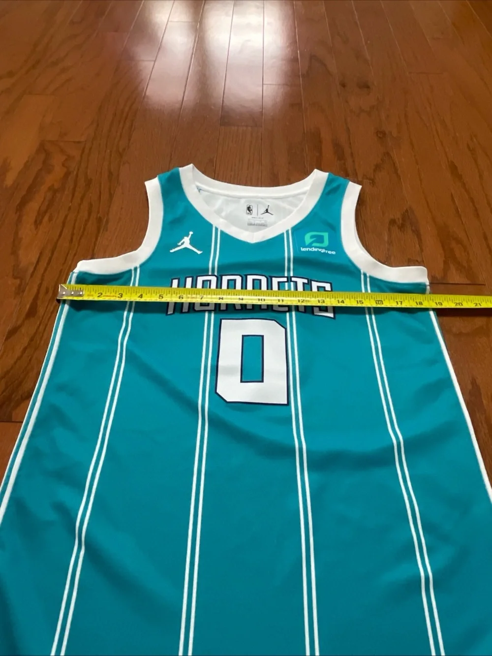 Charlotte Hornets Miles Bridges #0 Jordan Teal NBA Swingman Jersey Sz Small